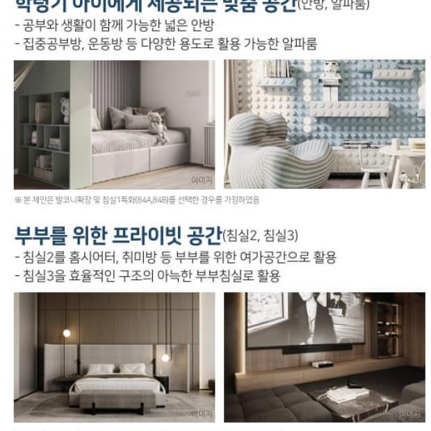 문수로 코아루 침실특화